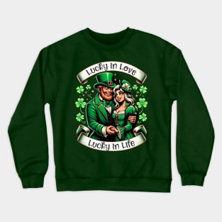 St Patricks Day Matching Couples Shirt Gift for Irish Sweater St Paddys Day Shirt Irish Sweatshirt Shamrock Shirt Irish Gift Unisex Shirt Crewneck Sweatshirt